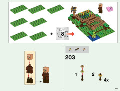 LEGO 21128 instructions page 123 – build guide