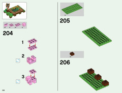 LEGO 21128 instructions page 124 – build guide