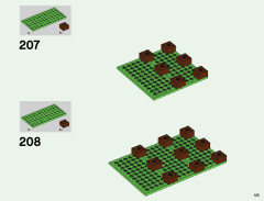 LEGO 21128 instructions page 125 – build guide