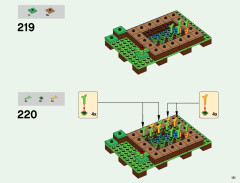 LEGO 21128 instructions page 131 – build guide