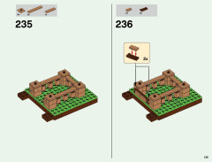 LEGO 21128 instructions page 139 – build guide