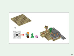LEGO 21128 instructions page 145 – build guide
