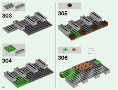 LEGO 21128 instructions page 176 – build guide