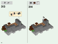 LEGO 21128 instructions page 180 – build guide