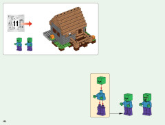 LEGO 21128 instructions page 192 – build guide