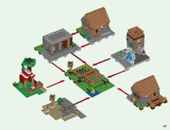 LEGO 21128 instructions page 207 – build guide