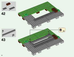 LEGO 21128 instructions page 24 – build guide