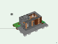 LEGO 21128 instructions page 49 – build guide