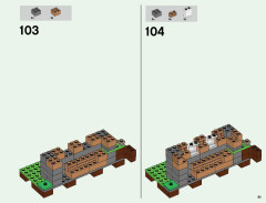 LEGO 21128 instructions page 61 – build guide