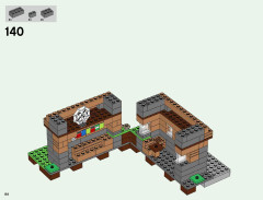 LEGO 21128 instructions page 84 – build guide