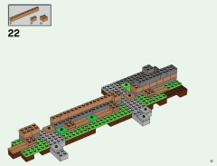 LEGO 21128 instructions page 21 – build guide