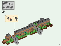 LEGO 21128 instructions page 23 – build guide
