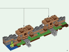 LEGO 21128 instructions page 35 – build guide