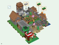 LEGO 21128 instructions page 38 – build guide