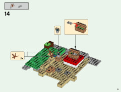 LEGO 21128 instructions page 51 – build guide