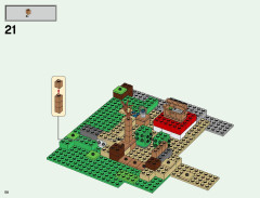 LEGO 21128 instructions page 58 – build guide