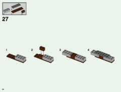 LEGO 21128 instructions page 64 – build guide
