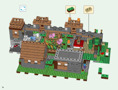 LEGO 21128 instructions page 74 – build guide