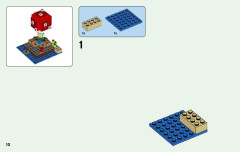 LEGO 21129 instructions page 10 – build guide