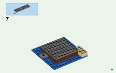 LEGO 21129 instructions page 15 – build guide
