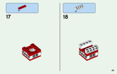 LEGO 21129 instructions page 23 – build guide