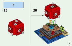 LEGO 21129 instructions page 27 – build guide