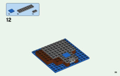 LEGO 21129 instructions page 35 – build guide