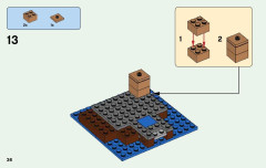 LEGO 21129 instructions page 36 – build guide