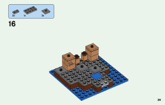 LEGO 21129 instructions page 39 – build guide