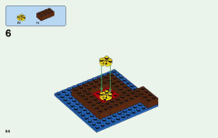 LEGO 21129 instructions page 54 – build guide