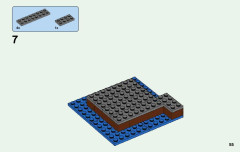 LEGO 21129 instructions page 55 – build guide