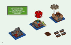 LEGO 21129 instructions page 62 – build guide