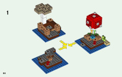LEGO 21129 instructions page 64 – build guide