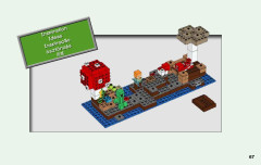 LEGO 21129 instructions page 67 – build guide