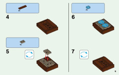 LEGO 21129 instructions page 9 – build guide