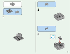 LEGO 21130 instructions page 11 – build guide