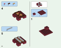 LEGO 21130 instructions page 24 – build guide
