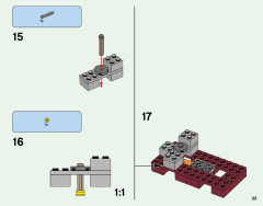 LEGO 21130 instructions page 33 – build guide