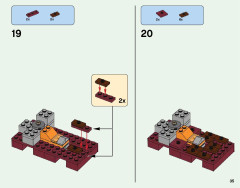 LEGO 21130 instructions page 35 – build guide
