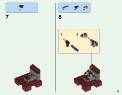LEGO 21130 instructions page 47 – build guide