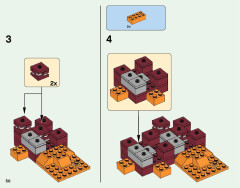 LEGO 21130 instructions page 50 – build guide