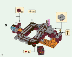 LEGO 21130 instructions page 70 – build guide