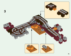 LEGO 21130 instructions page 75 – build guide
