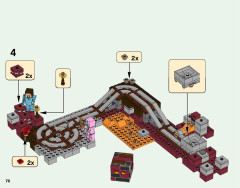 LEGO 21130 instructions page 76 – build guide