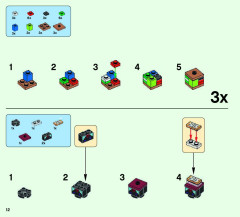 LEGO 21131 instructions page 12 – build guide