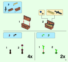 LEGO 21131 instructions page 13 – build guide