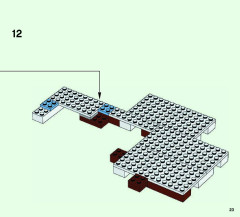 LEGO 21131 instructions page 23 – build guide