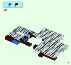 LEGO 21131 instructions page 31 – build guide