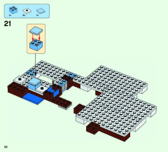LEGO 21131 instructions page 32 – build guide