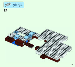LEGO 21131 instructions page 35 – build guide